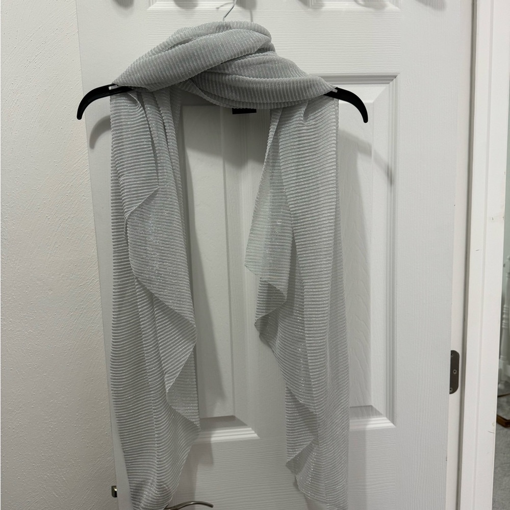 INC International Concepts Light Gray Textured Curtain